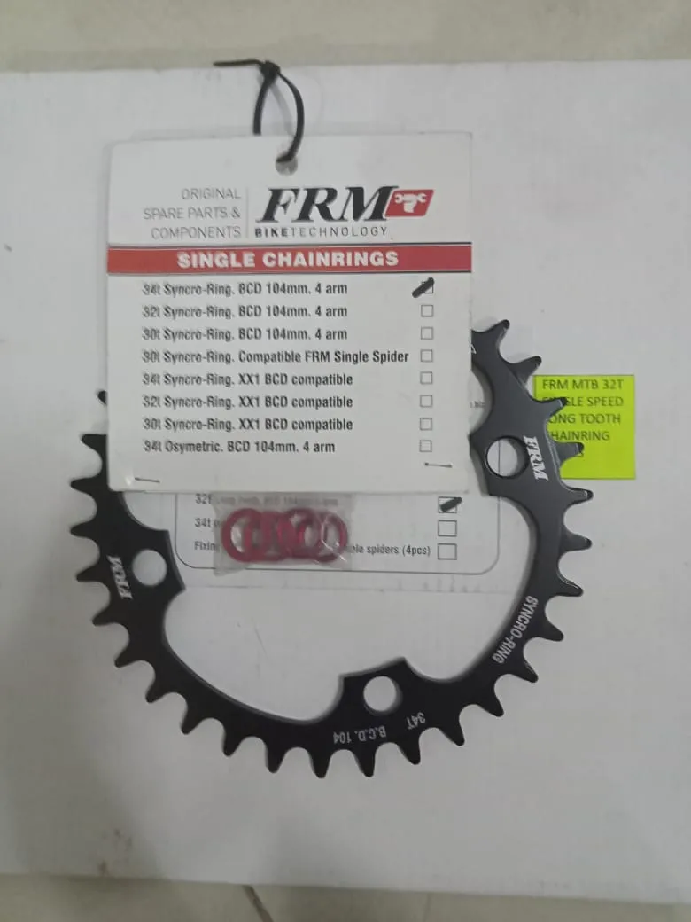 chainring syncro single mtb 104bcd 34T