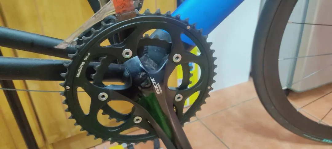 Shimano 105 5700 crankset murah