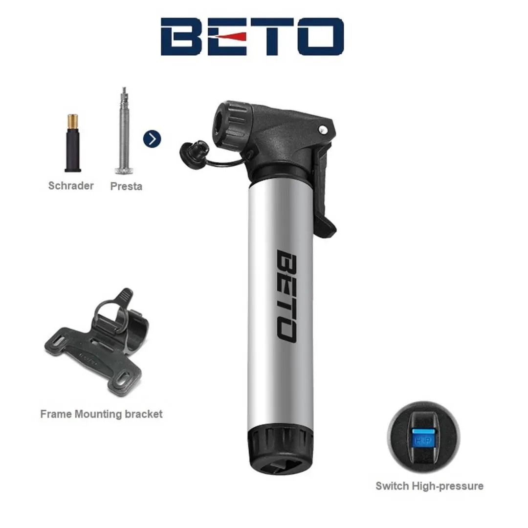 BETO CAH-020PB BICYCLE PORTABLE PUMP