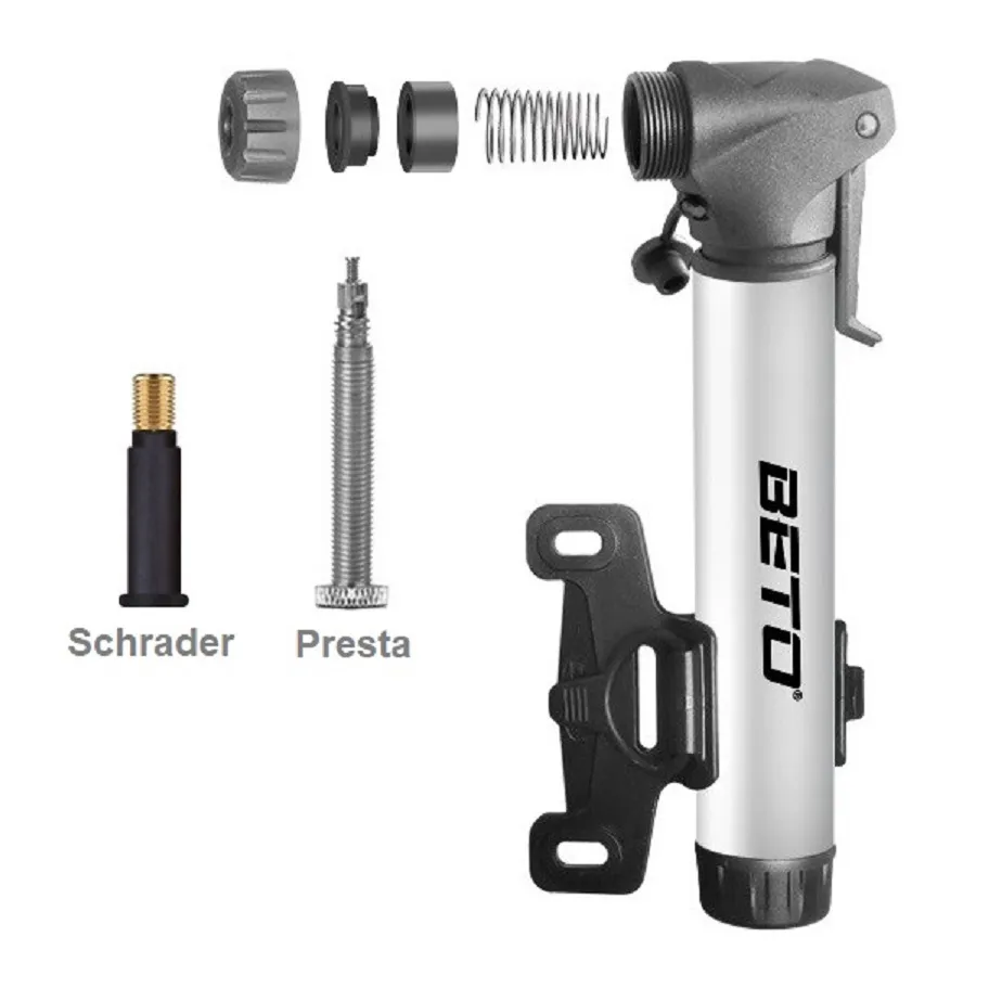 BETO CAH-020PB BICYCLE PORTABLE PUMP
