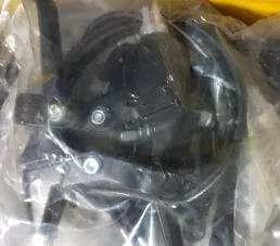COMPLETE SET ALLOY BRAKE LEVER WITH V-BRAKE CALIPER COMPLETE - BLACK COLOR - LAST SET CLEARANCE