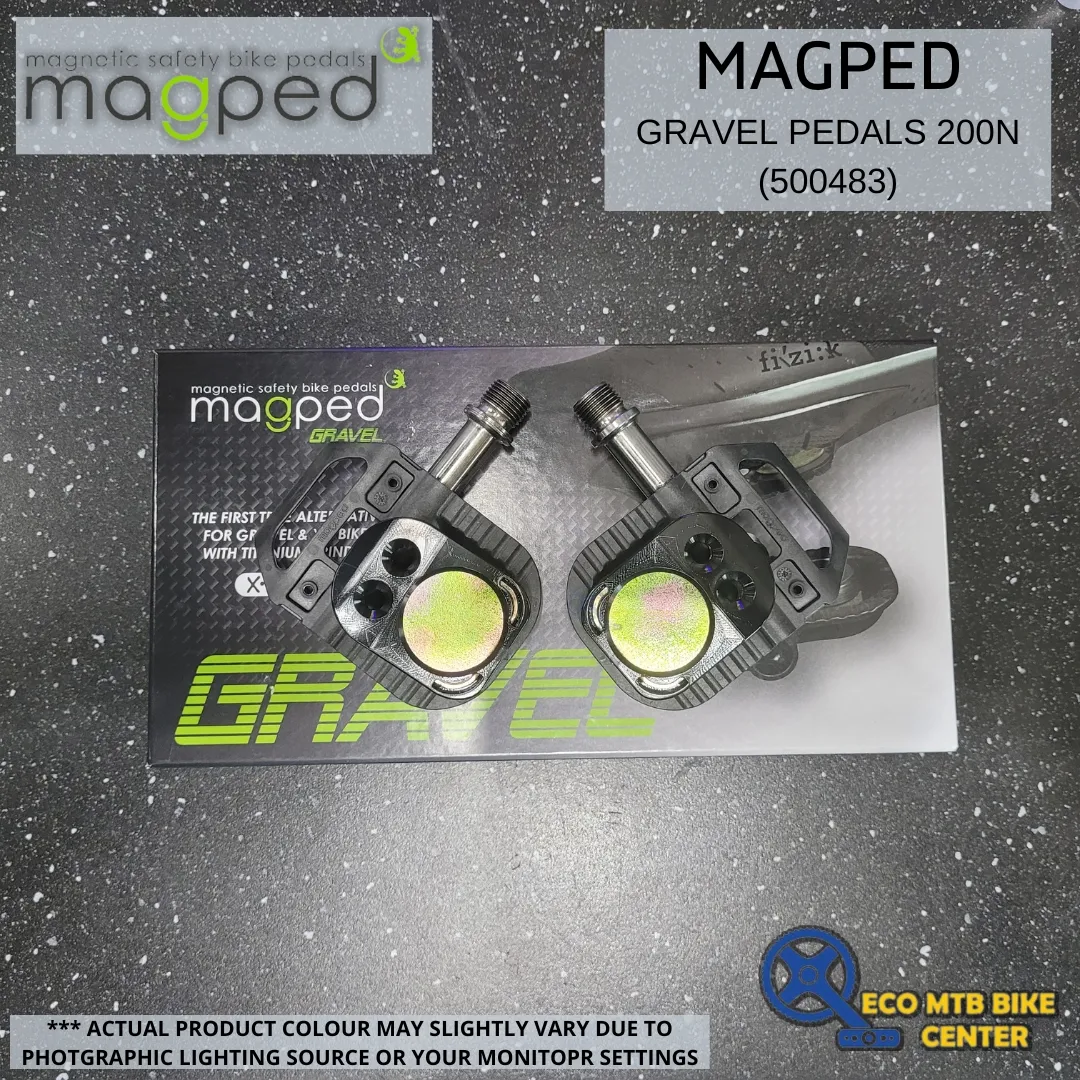 MAGPED GRAVEL PEDALS 200N BLACK (500483)