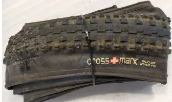 MAXXIS CROSSMARK 26X1.95 KEVLAR FOLDABLE - USED AROUND 100KM - SELLING AS USED TIRE