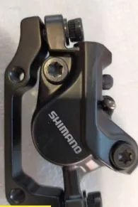 SHIMANO HYDRAULIC CALIPER (COMES WITH NEW PAD AS WELL AS PER PICTURE) TAKEN OUT FROM NEW BIKE (JUST