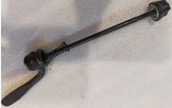SHIMANO GENUINE FRONT WHEEL QUICK RELEASE - USED SEVERAL WEEKS ONLY