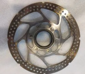 SHIMANO 160MM ROTOR (FOR CENTER LOCK MOUNTING) USED FEW MONTHS