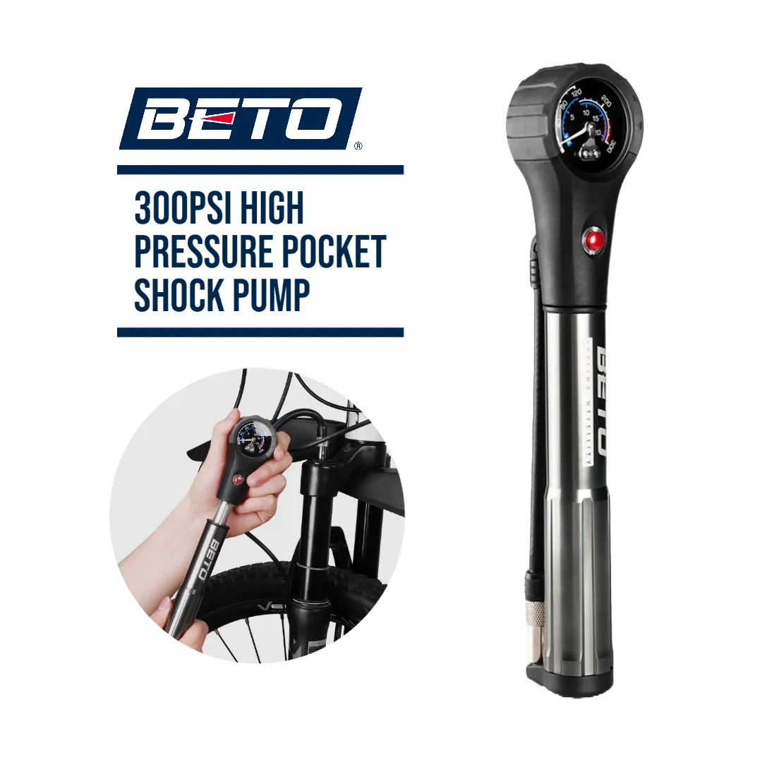 BETO 300psi High Pressure Pocket Shock Pump