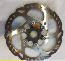 SHIMANO RT70 180MM CENTERLOCK ICETECH ROTOR (USED LESS THAN 1 MONTH) GENUINE SHIMANO PARTS