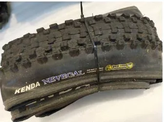 KENDA NEVEGAL 26X1.95 TIRE USED AROUND 250KM GENUINE KENDA