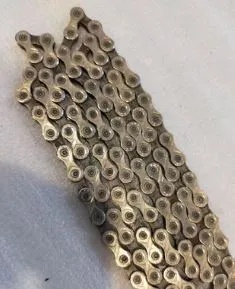 KMC X10 10SPEED USED CHAIN (TIP TOP CONDITION) GUARANTEED GENUINE KMC USED 7 WEEKS ONLY