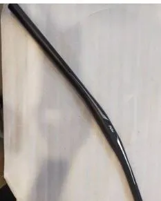 MTB HANDLEBAR WITH BACKSWEEP TAKEN OUT FROM ONE WEEK OLD USED BIKE - LEETING GO CHEAP USED ONLY ONE