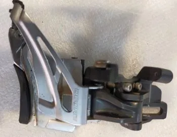 SHIMANO DEORE DIRECT MOUNT FD FOR DOUBLE CHAINRING - USED 2 RIDES ONLY
