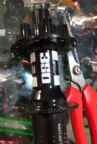 DT SWISS RACHET 350 HUBSET FRONT+REAR 32HOLE - USED LESS THAN 150KM MILEAGE HG CASSETTE BODY