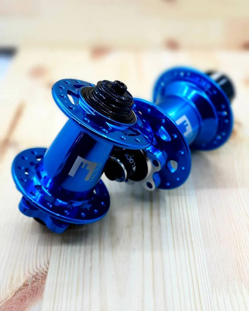 NOVATEC FACTOR HUBS | MTB | SET | THRU AXLE/QR