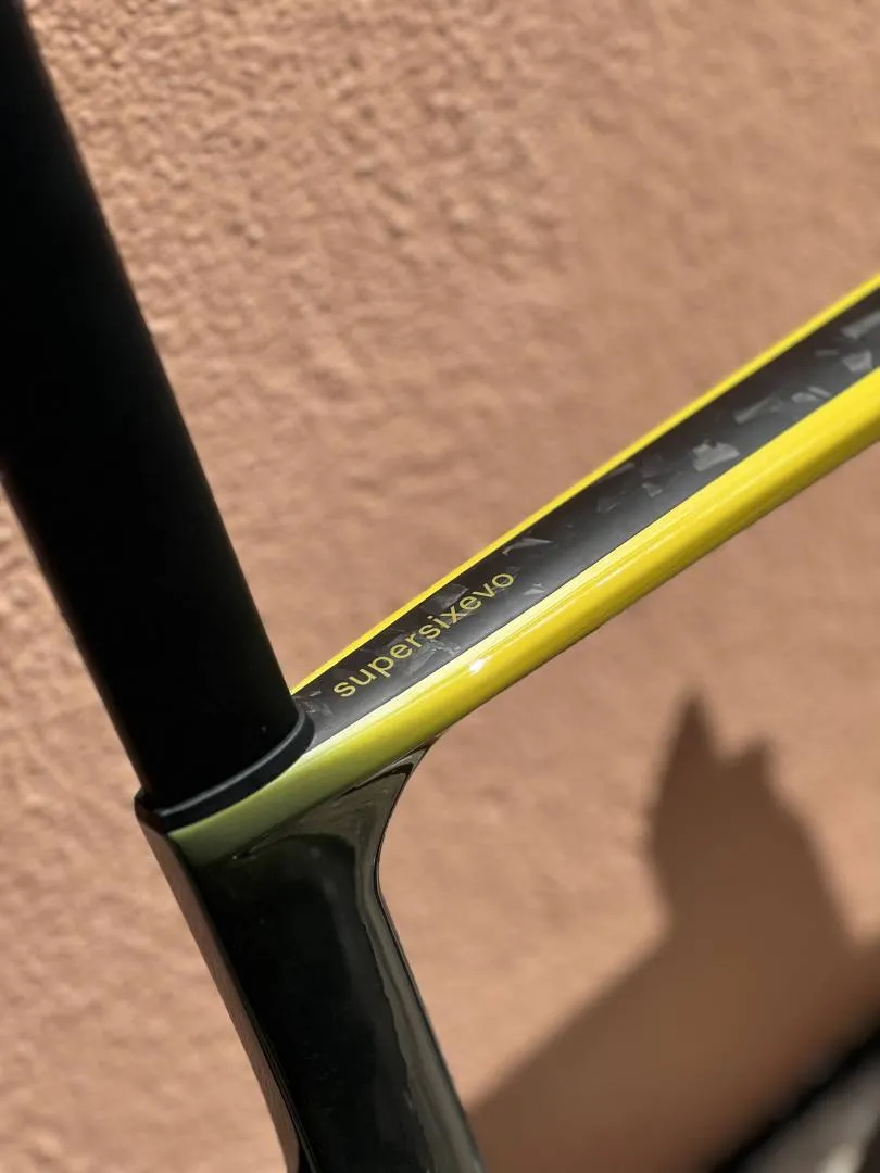 Cannondale Supersix EVO Hi-Mod Laguna Yellow - READY STOCK