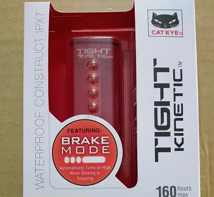 CATEYE TIGHT KINETIC REAR BLINKER CAT EYE TIGHT KINETIC - LAST UNIT CLEARANCE