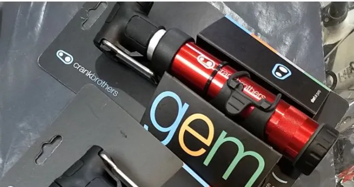 CRANKBROTHERS GEM PORTABLE PUMP CRANK BROTHERS SALES OFFER RED