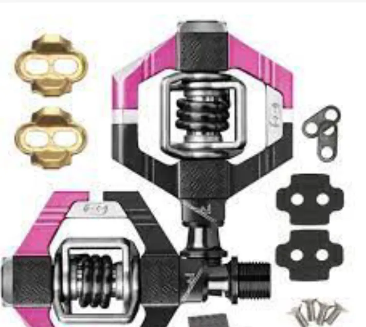 CRANKBROTHERS CANDY 7 EGGBEATER 3 BLACK AND PINK