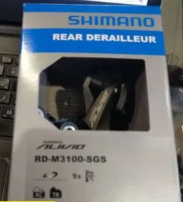 SHIMANO ALIVIO M3100 RD ORIGINAL SHIMANOY2013 RD DESIGN LONG CAGE RD-M3100SGS REAR DERAILEUR