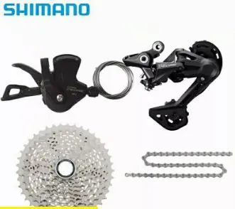 SHIMANO DEORE 1X10SPEED OR 2X10 SPEED GROUPSET (SHIFTER M4100, RD-M4120, CASSETTE M4100 11-42T, CHAI