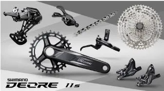 SHIMANO DEORE M5100 1X11SPEED FULL GROUPSET