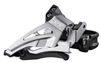 SHIMANO DEORE XT FD M8025 FRONT DERAILEUR LOW CLAMP DOWN PULL FOR DOUBLE CHAINRING 31.8 / 34.9