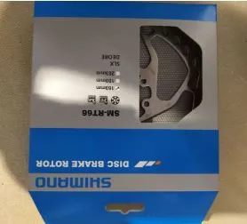 SHIMANO ROTOR RT66 ROTOR 6BOLTS ORIGINAL WITH SHIMANO BOX PACKING 2PCS 160mm WITH BOX