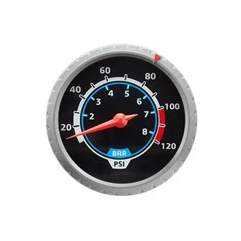BETO 10-CFL-516PG11 Gauge Floor Pump