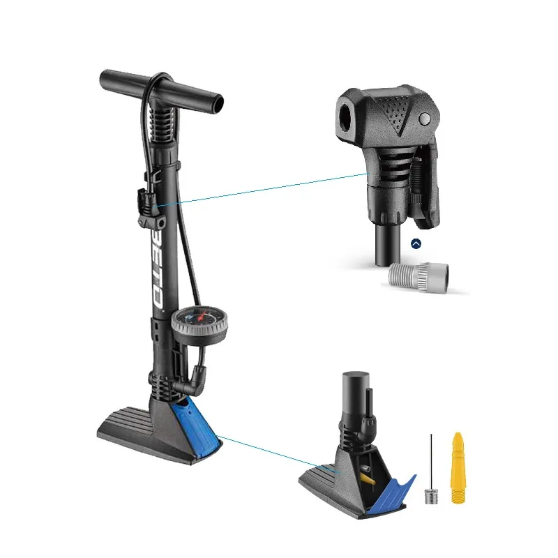 BETO 10-CFL-516PG11 Gauge Floor Pump