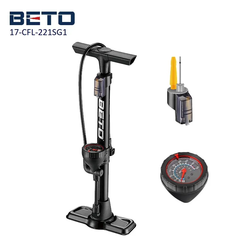 BETO 17-CFL-221SG1 Gauge Floor Pump
