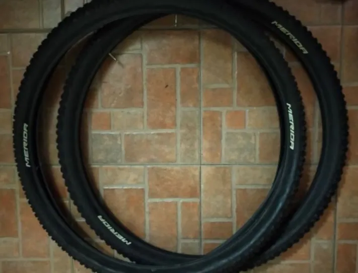 MERIDA COMES WITH BIKE TIRE WITH INNER TUBE (2PIECES) USED LESS THAN 30KM