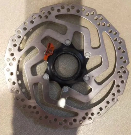 SHIMANO GENUINE 180MM CENTER LOCK ROTORS TAKEN OUT FROM NEW BIKE TWO DIFFRENT DESIGNS CHOOSE ONE