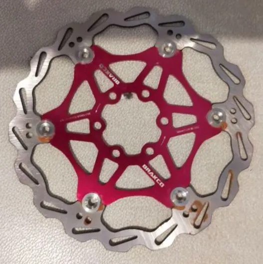 BRAKCO FLOATING 160MM ROTOR (MODERATE CORROSION)
