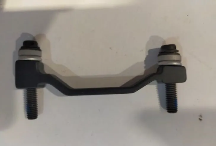 SHIMANO XTR ULTRALIGHT 180MM DIRECT MOUNT ADAPTOR FULL SET GENUINE WITH XTR BOLTS AND CUP BUSHING