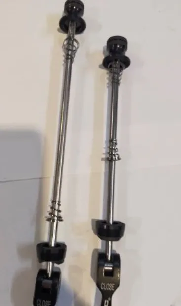 NOVATEC PREMIUM QUICK RELEASE SKEWERS MTB LAST PAIR CLEARANCE ULTRALIGHT