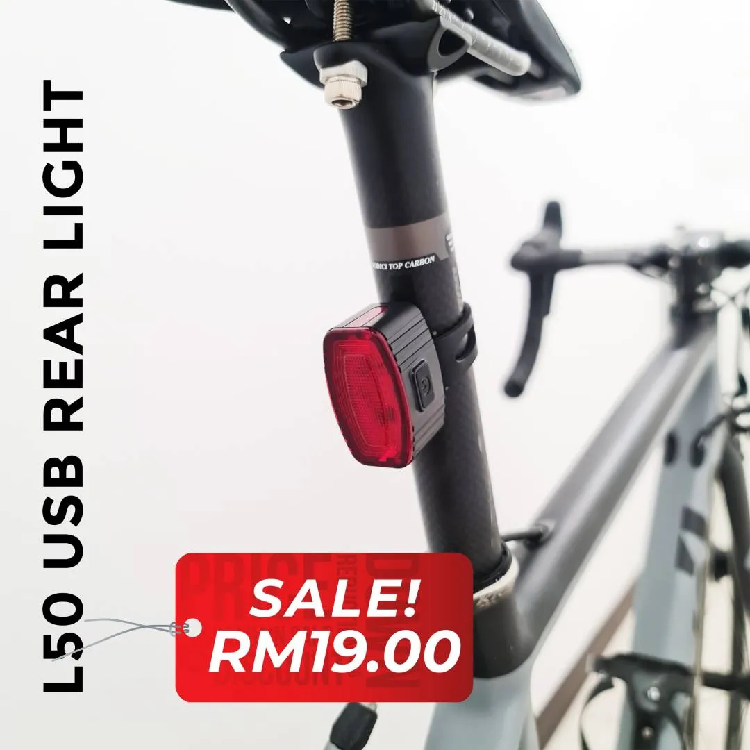 L50 USB BICYCLE REAR LIGHT