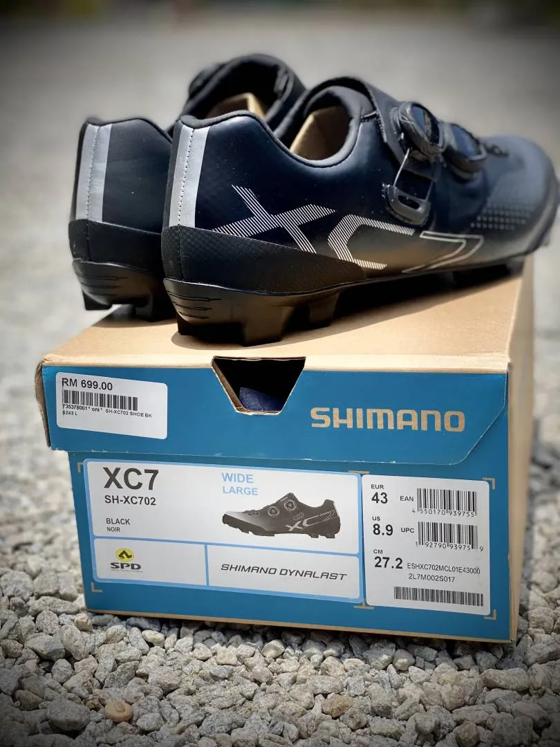 Shimano XC7 carbon mtb shoes (new)