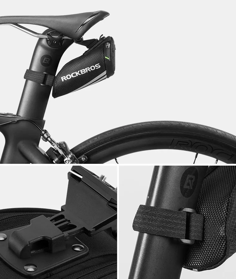 ROCKBROS Bicycle Saddle Tail Bag | Mini Tool Bag (C28) / Large Space Bag (B74)