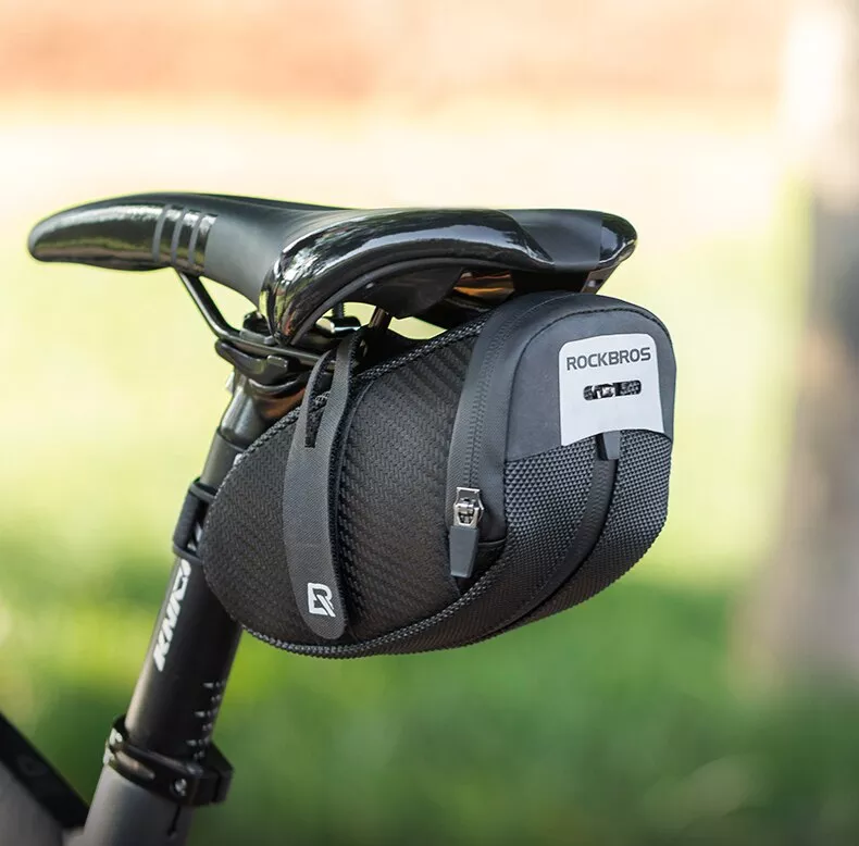 ROCKBROS Bicycle Saddle Tail Bag | Mini Tool Bag (C28) / Large Space Bag (B74)