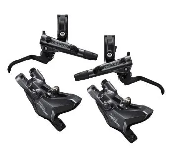 SHIMANO DEORE BRAKESET y2023 M6100 IN SHIMANO BOX HOSE AND OIL BLEED READY LAST SET CLEARANCE
