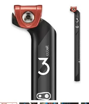 CRANKBROTHERS COBALT 3 SEATPOST 20MM OFFSET / 0 OFFSET 30.9X400M cobalt3 crank brothers