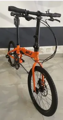 RIFLE LIGHT FOLDING BIKE PRESTIGE QUALITY DISC BRAKE 9SPEED - CLEARANCE SALES