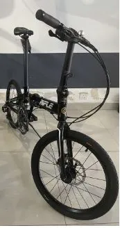 RIFLE LIGHT FOLDING BIKE PRESTIGE QUALITY DISC BRAKE 9SPEED - CLEARANCE SALES
