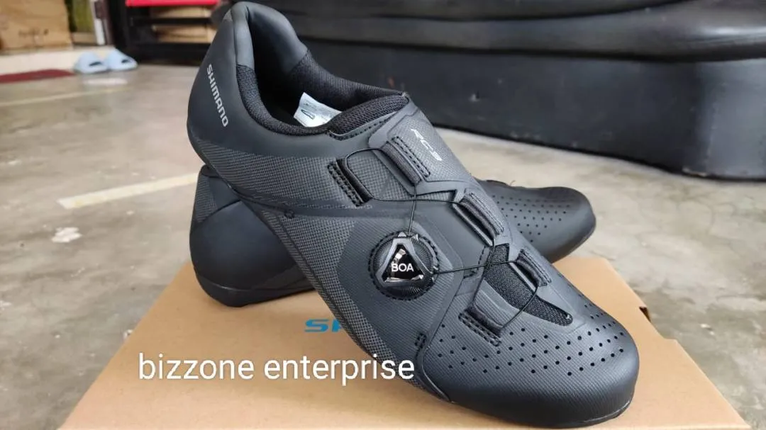 100% ori Shimano rc3 cycling road shoe (wide design with boa system)
