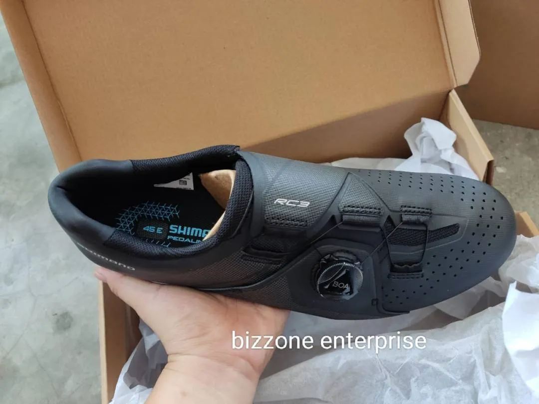 100% ori Shimano rc3 cycling road shoe (wide design with boa system)