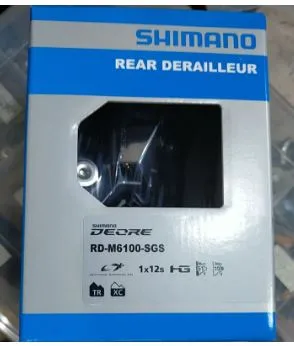 SHIMANO DEORE M6100 RD REAR DERAILEUR RD-M6100 12SPEED GENUINE PART GUARANTEED SHIMANO GENUINE BOX