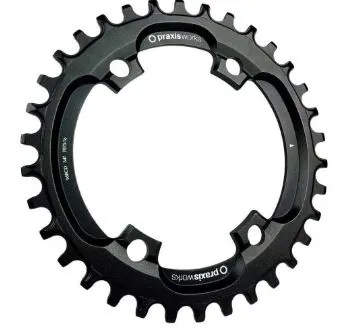 PRAXIS WORKS 1X NARROW WIDE CHAINRING 30 /34T BCD96 FOR SHIMANO CRANKSET