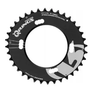 ROTOR QX2 BCD96 OVUL CHAINRING 38T FOR SHIMANO 11SPEED MTB FAMILY GENUINE PART MADE IN SPAIN NORMAL