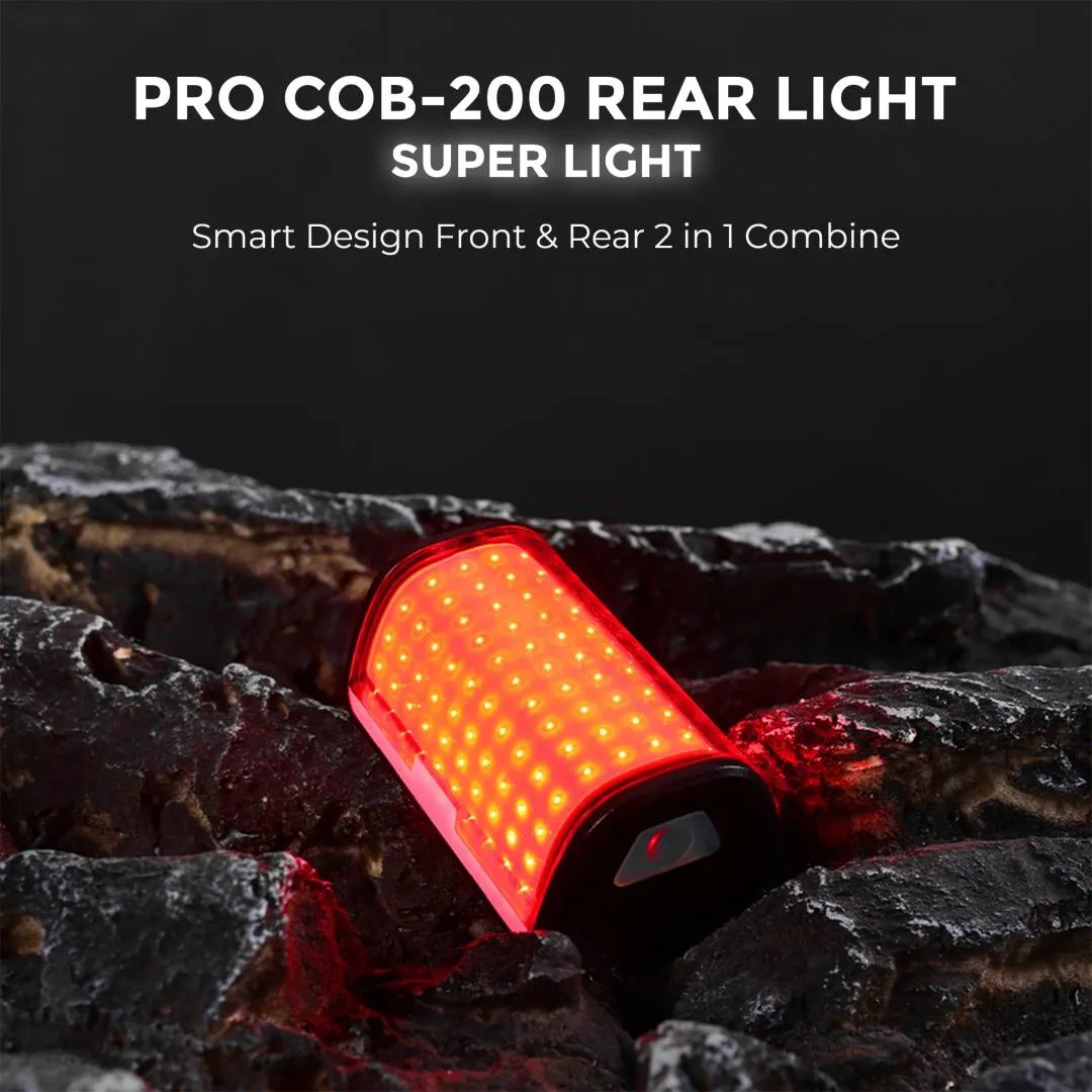 PRO COB-200 BICYCLE REAR LIGHT