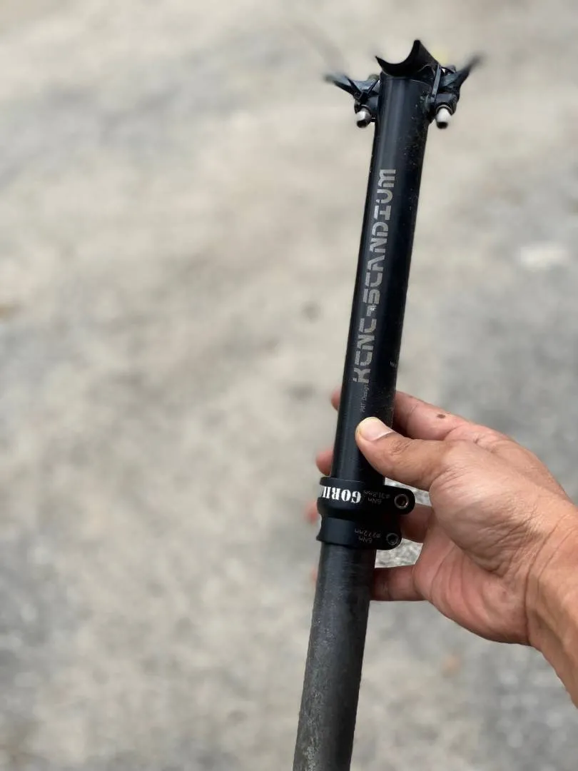 KCNC scandium seatpost + clamp